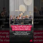 Albania-Azerbaigian: le risate alla gaffe di Trump