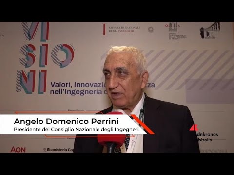 Angelo Domenico Perrini, Presidente Consiglio Nazionale Ingegneri ‘riforma professioni momento