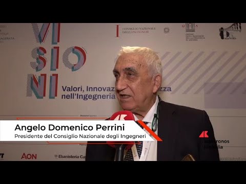 Angelo Domenico Perrini, Presidente Consiglio Nazionale Ingegneri ‘su rischi idrogeologici