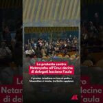 La protesta contro Netanyahu all’Onu