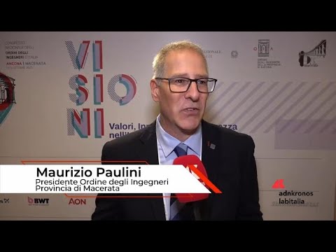 Maurizio Paulini, Presidente Ordine Ingegneri Macerata ‘per ingegneri sport e aggregazione sono dei
