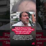 Sigfrido Ranucci dopo l’attentato con l’auto esplosa: “Stanotte contro di me un salto di qualità”