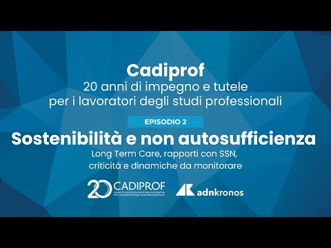 Sostenibilità e non autosufficienza