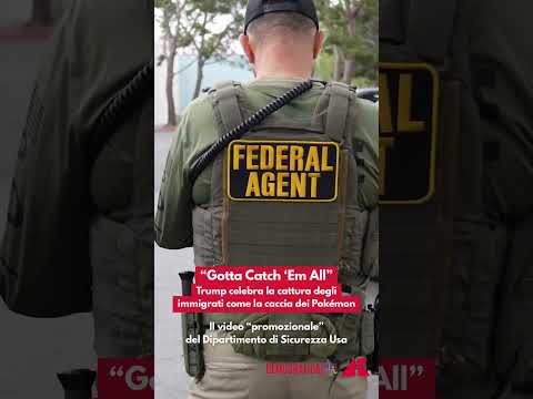 Trump e i migranti come i Pokémon: “Gotta Catch ‘Em All”