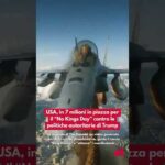 USA, in 7 milioni in piazza per il “No Kings Day” contro le politiche autoritarie di Trump
