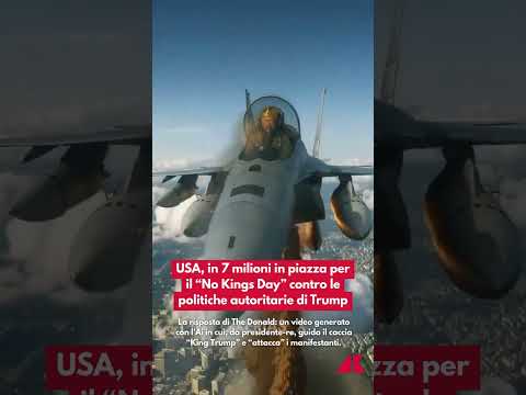 USA, in 7 milioni in piazza per il “No Kings Day” contro le politiche autoritarie di Trump