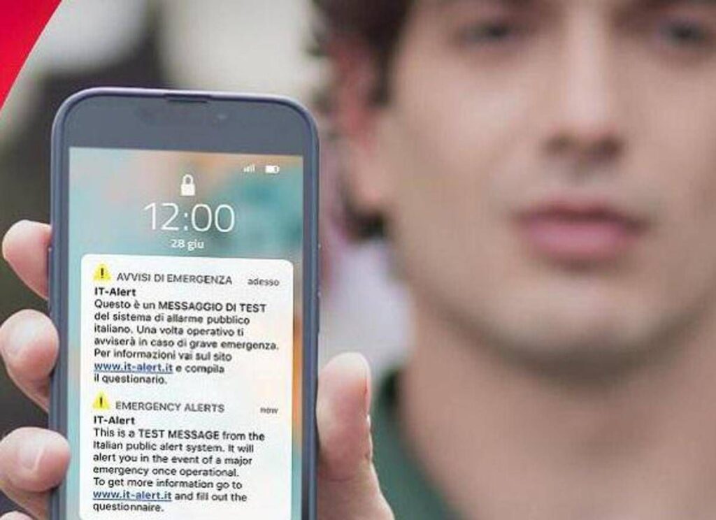 IT-alert, oggi test a Trento con simulazione del crollo della diga di Malga Bissina