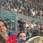Damiano David in tribuna per Roma-Bologna, bodyguard ‘stopper’ caccia ammiratrici