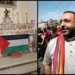 Prete ‘no global’ espone bandiera palestinese sull’altare: “Vangelo ci dice di schierarci”