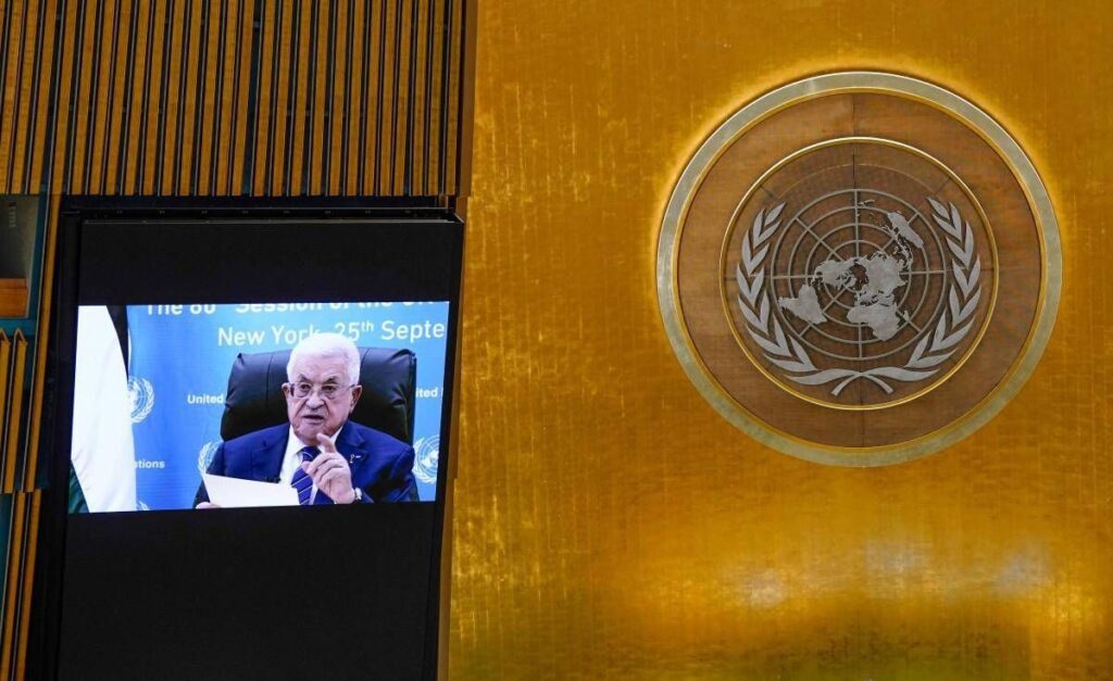 Abbas all’Onu: “Pronti a governare Gaza, Hamas non deve avere un ruolo e no a uno Stato armato”