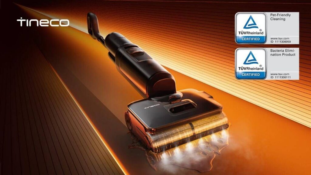 COMUNICATO STAMPA SPONSORIZZATO – FLOOR ONE S7 Stretch Steam di Tineco ottiene la doppia certificazione TÜV per l’eliminazione dei batteri e la pulizia pet-friendly
