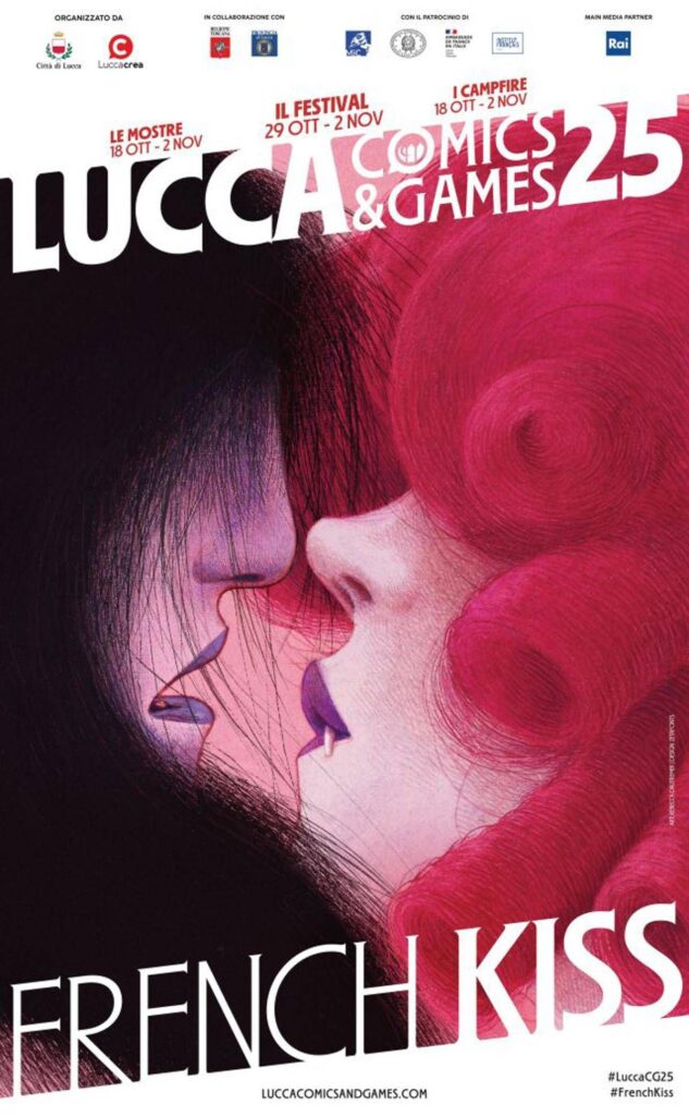 COMUNICATO STAMPA SPONSORIZZATO – Lucca Comics & Games 2025, French Kiss: Final Keynote