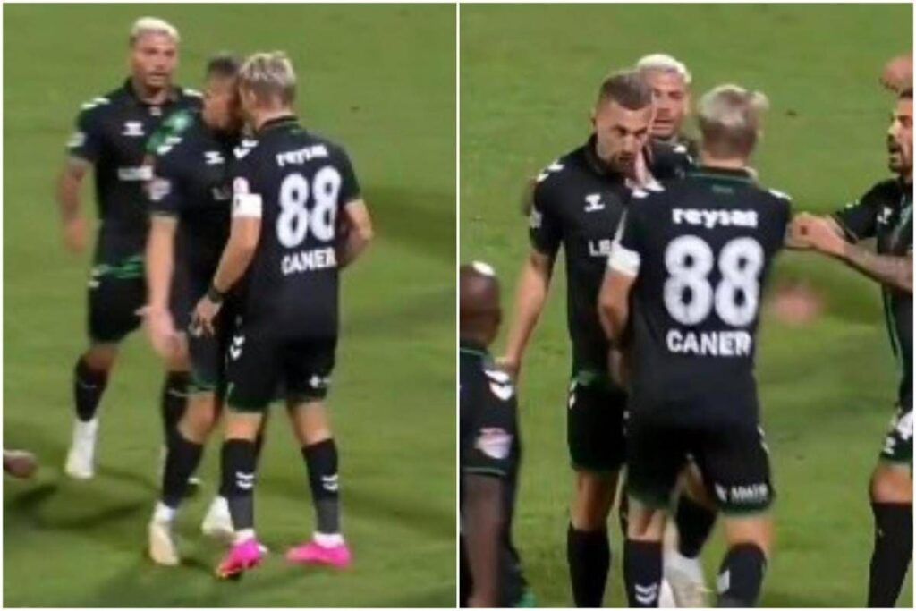 Erkin, follia in Turchia: l’ex Inter tira uno schiaffo a un compagno