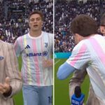 Juve-Atalanta, Del Piero-Yildiz e l’abbraccio prima del match