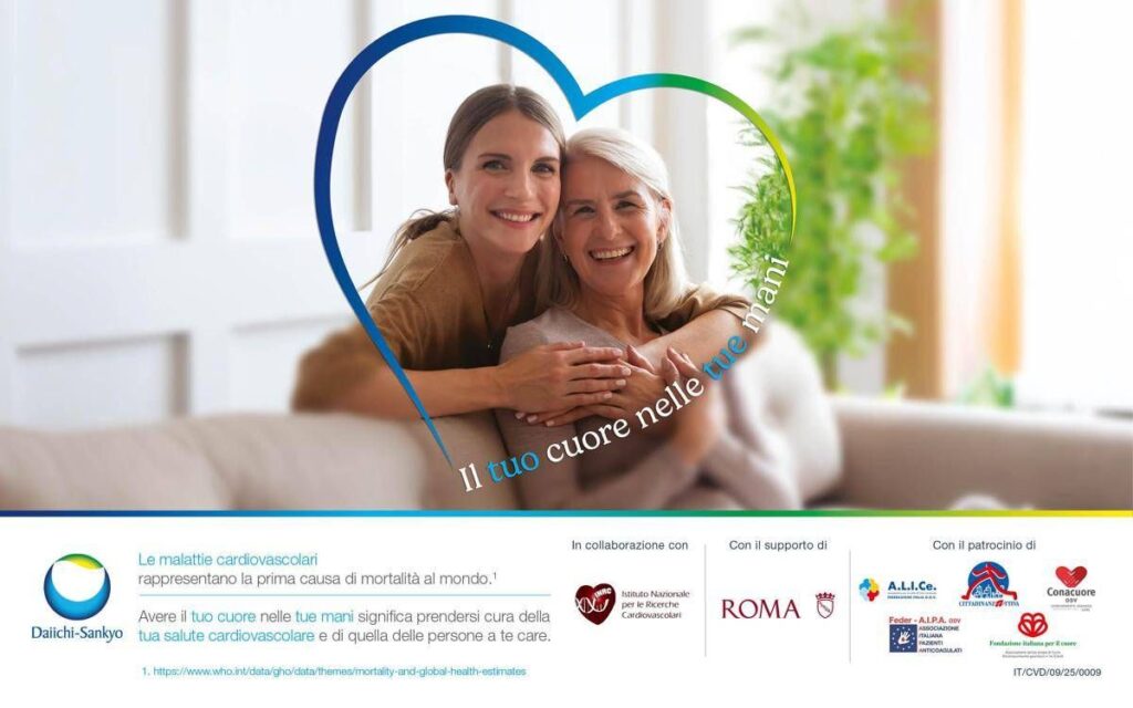 Malattie cardiovascolari, parte da Roma campagna di prevenzione itinerante