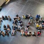 Massini a Firenze, scritta ‘Gaza’ con i lavoratori della Pergola