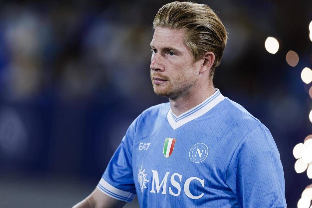Napoli, De Bruyne ‘saluta’ Conte: “Se ne va, sono contento”