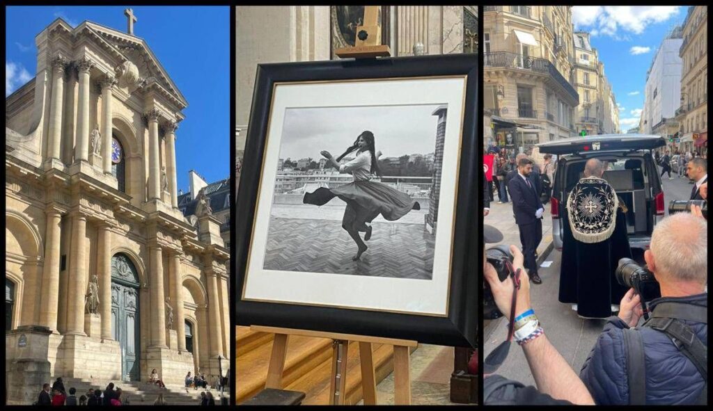 Parigi, l’ultimo saluto a Claudia Cardinale sulle note di ‘C’era una volta il West’