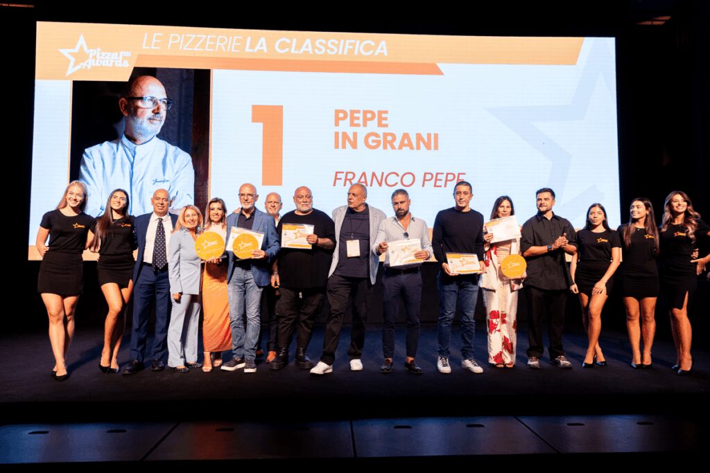 Pizza Awards Italia 2025, è ‘Pepe in Grani’ di Franco Pepe la ‘Miglior Pizzeria d’Italia’
