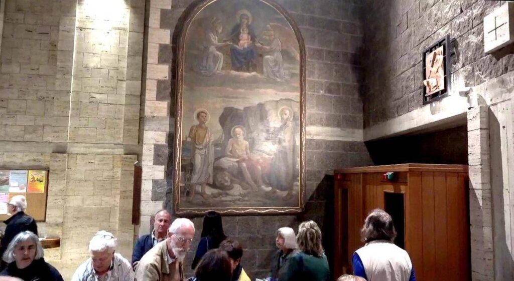 Arte: a Roma restaurata Madonna dell’Esilio nella chiesa di San Marco Evangelista
