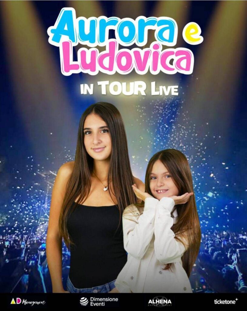 Aurora e Ludovica: il fenomeno web sbarca nei teatri italiani