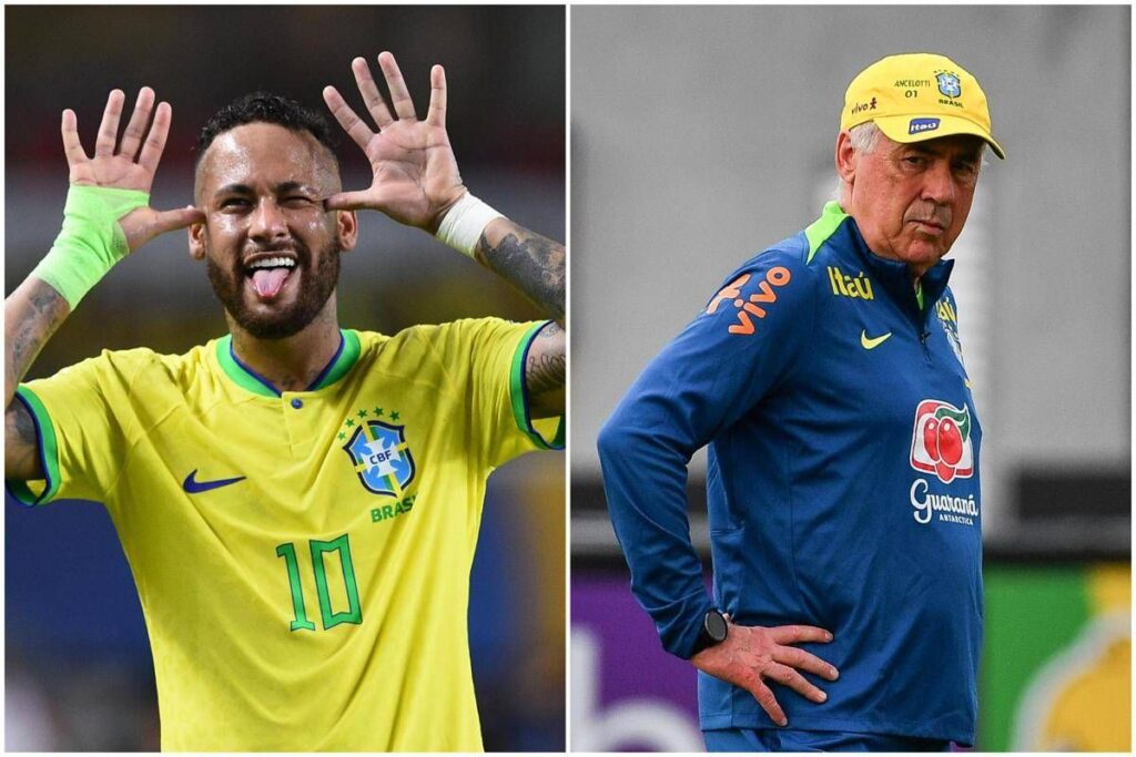 Brasile, scoppia caso Neymar. Ancelotti non lo convoca: “Deve essere in forma”