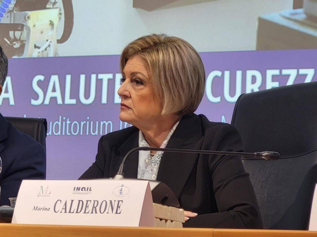 Calderone: “Sicurezza su lavoro sia imperativo oltre che conoscenza regole”