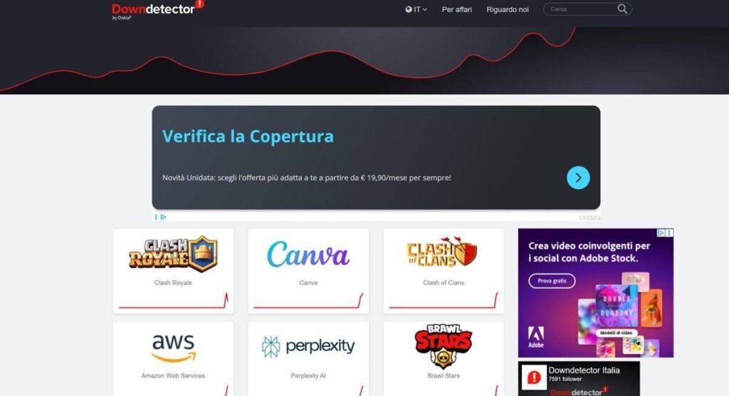 Canva in difficoltà: segnalazioni di malfunzionamenti e accessi rallentati