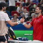 Djokovic si complimenta, Vacherot lo ‘supplica’: “Non ritirarti”