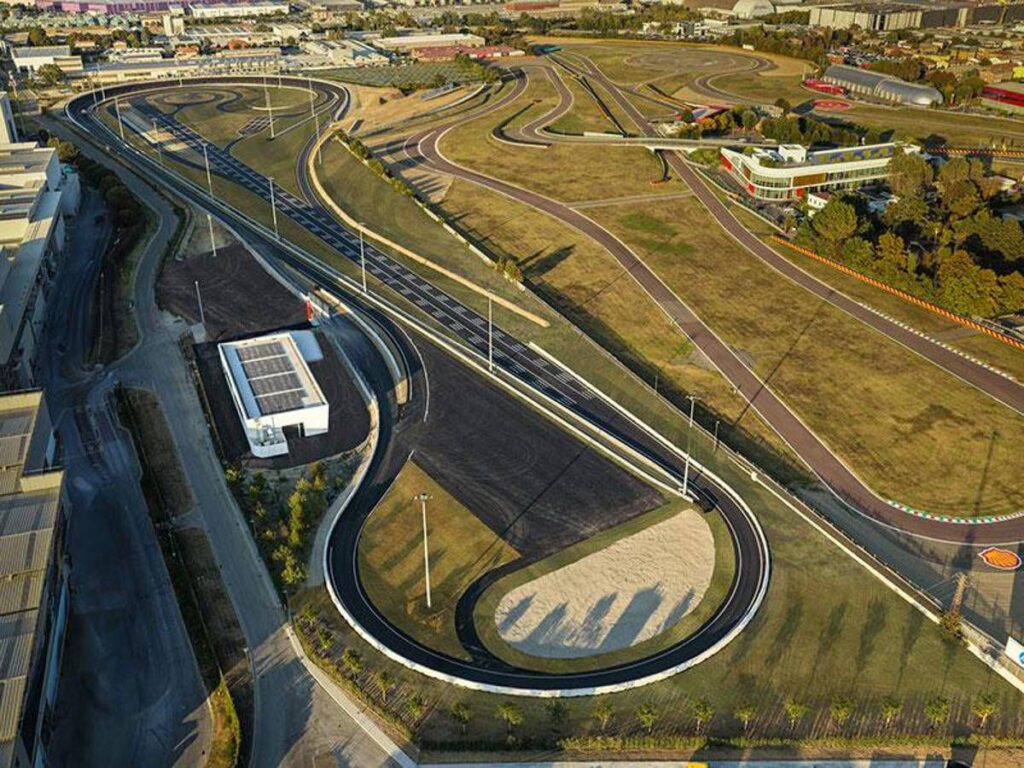 Ferrari e-Vortex, il nuovo tracciato di collaudo a Fiorano