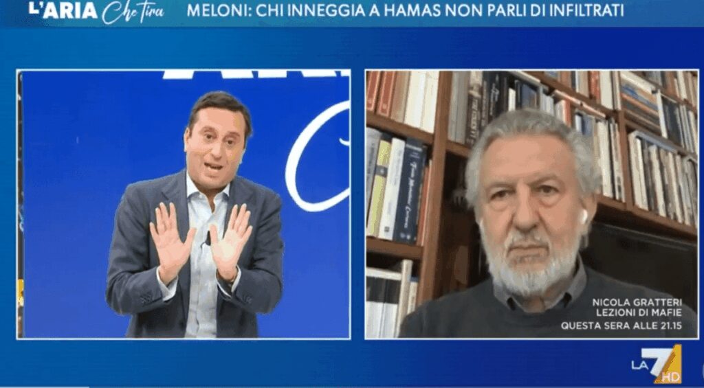 Gaza, Odifreddi ‘gela’ Parenzo in tv: “Hamas è ala estrema della resistenza palestinese”