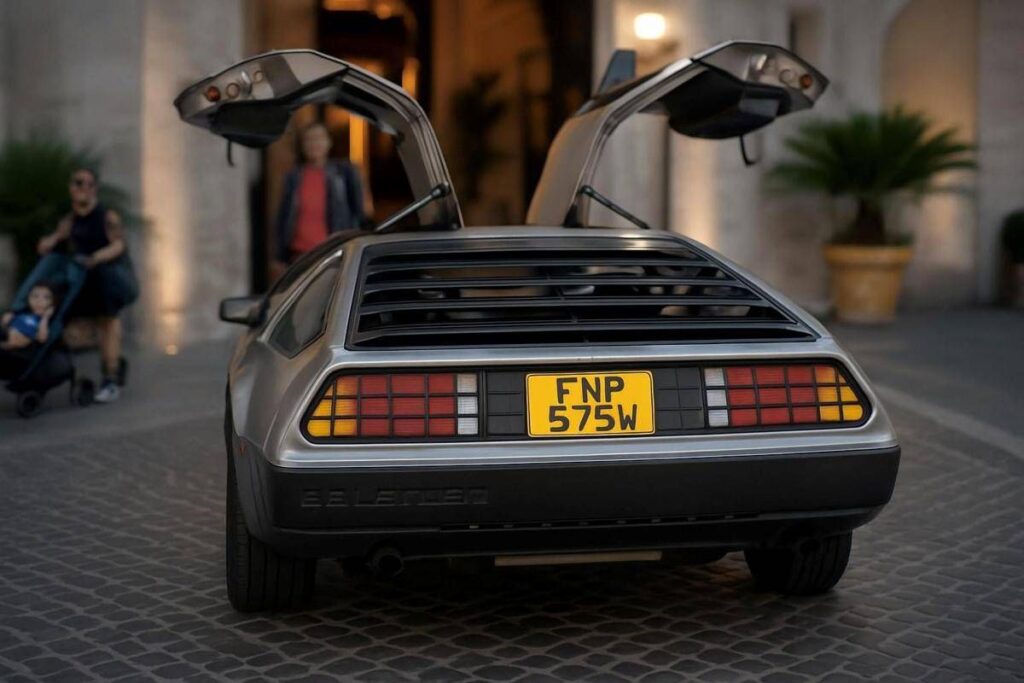 Hard Rock Cafe Roma celebra i 40 anni di ‘Ritorno al futuro’, arriva la DeLorean