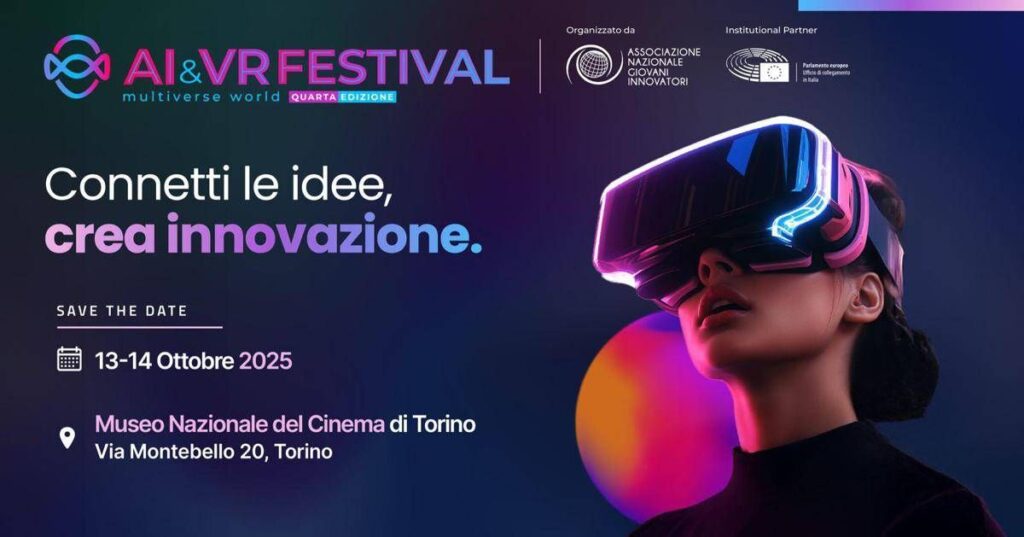 IV edizione dell’AI & VR Festival Multiverse World, il futuro digitale