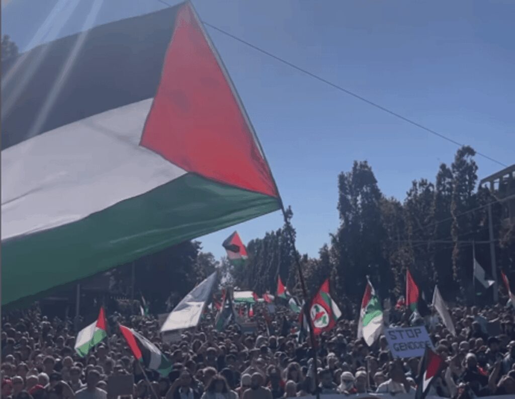 Il 7 ottobre ‘giorno glorioso’. Chi sono i Giovani Palestinesi d’Italia