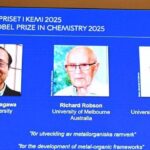 Nobel per la chimica a Kitagawa, Robson e Yaghi: hanno raccolto l’acqua dall’aria del deserto