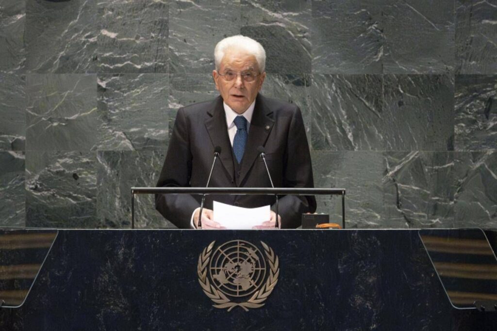 Onu, Mattarella: “Impegno italiano asse portante della politica estera del nostro Paese”