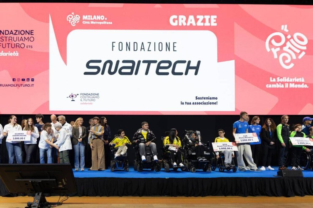 Premio Costruiamo il Futuro: fondazione Snaitech premia A.S.D. Disabili Lombardia Mettiamoci in Gioco