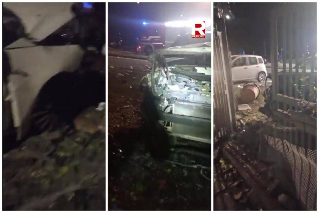 Report, il video dell’auto di Ranucci dopo l’esplosione dell’ordigno a Campo Ascolano