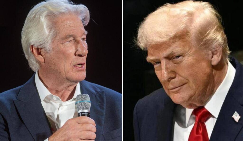 Richard Gere a Che tempo che fa: “Trump strano ma furbo”