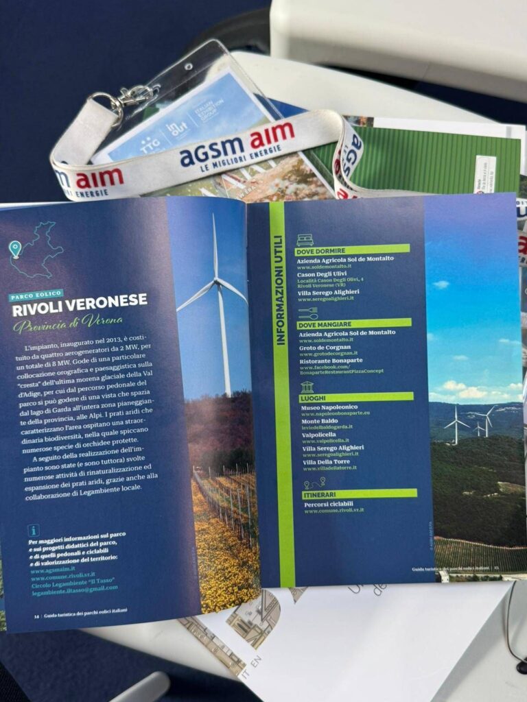 Rinnovabili, ‘Parchi del Vento’: guida turistica con 29 impianti eolici