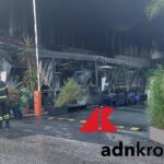 Roma, incendio nella notte a Casal Palocco: in fiamme il Fred 246