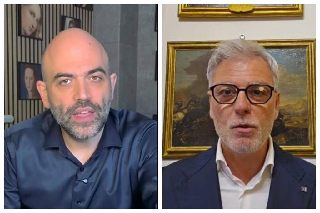 Saviano-Mollicone, scontro social: “Invita a omertà”. La replica: “Se non sai rispondere insulti”