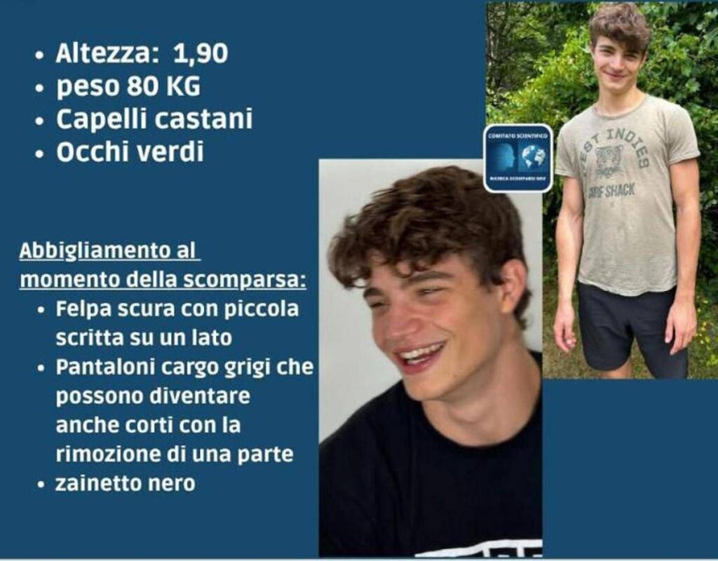 Scomparso da Roma il 21enne Leo Artin Boschin, sui social gli appelli per trovarlo