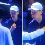 Sinner e l’assedio dello spettatore: “Mi dai la giacca?”