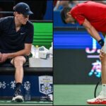 Sinner si ritira, Djokovic vomita in campo, per Musetti giocare è ‘come fare la doccia’. Il caldo colpisce tutti a Shanghai