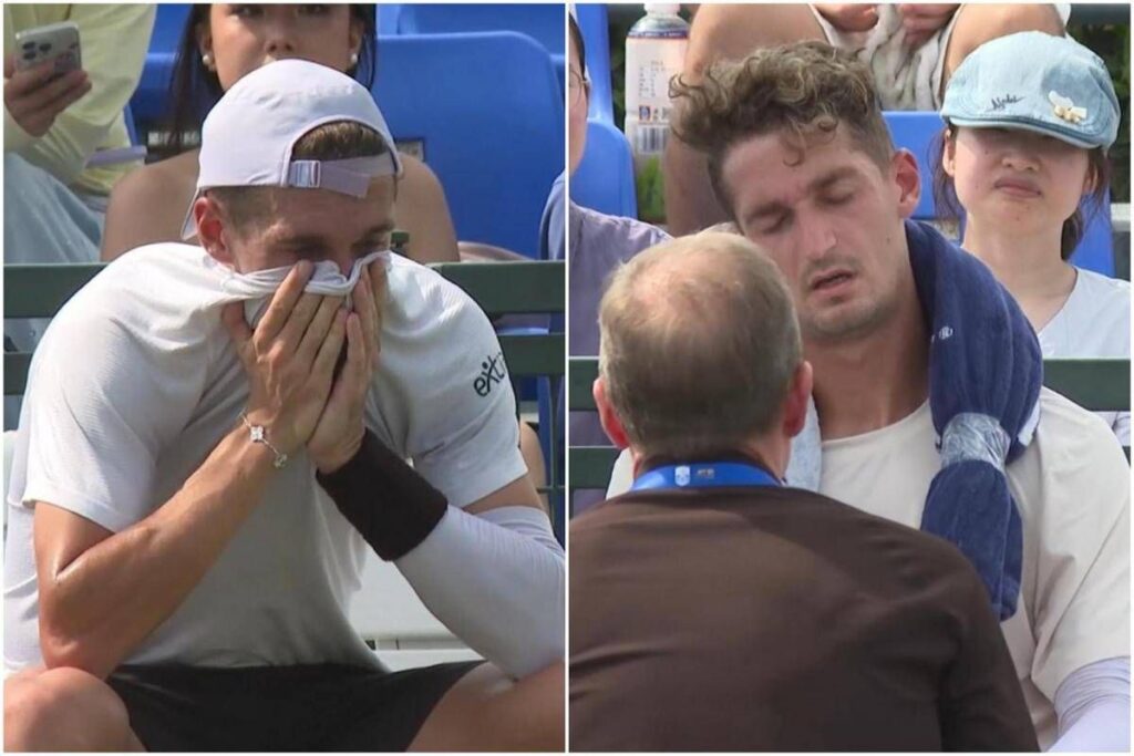 Troppo caldo a Shanghai, Atmane si ritira: “Non riuscivo a respirare”