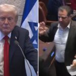 Trump alla Knesset, due deputati protestano: presidente Usa interrotto