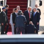 Trump arrivato alla Knesset. A Netanyahu e Herzog: “E’ il vostro giorno migliore”