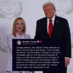 Trump, nuovo elogio a Meloni: “Ispirazione per tutti”. La premier: “Molto gentile, amico mio”