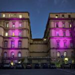 Tumori, nel mese della prevenzione femminile l’Università Vanvitelli si tinge di rosa